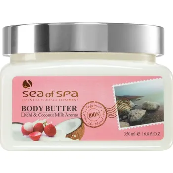 Čistič uší Sea of Spa Essential Dead Sea Treatment tělové máslo s kokosem 350 ml