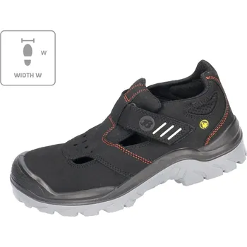 Pánské polobotky Bata Industrials Act 151 W Uni sandále B09 černá 39