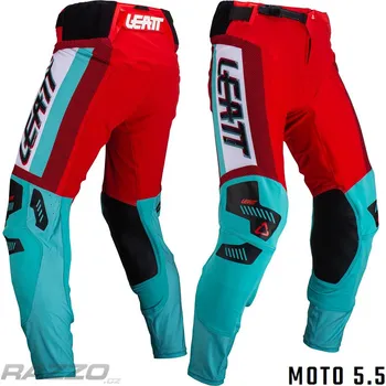 Moto kalhoty MX kalhoty LEATT Moto 5.5 I.K.S. Pant Fuel 2024 36