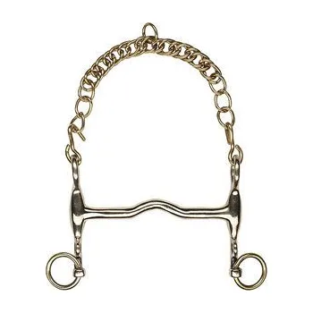 Udidlo pro koně Drezurní páka FEELING Cyprium s krátkými rameny 12,5 cm