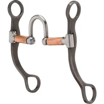 Udidlo pro koně Westernová páka WEAVER Low Port Correction