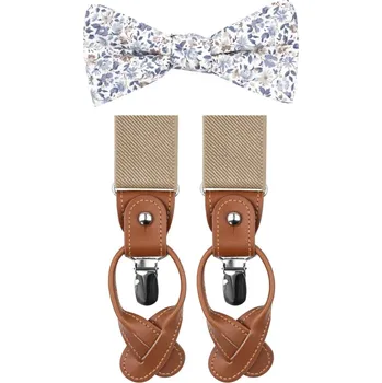 Kravata Bubibubi Motýlková sada Aria s kšandami