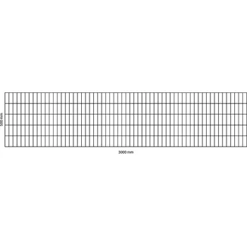 gabiony Gabionová síť 3000x500 mm, oko 50x100 mm - Vysoká Kvalita Za Skvělou Cenu