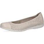 Dámská balerína Caprice 9-22151/42 kožená béžová 40