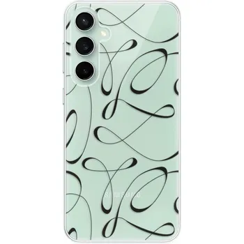 Pouzdro na mobilní telefon Odolné silikonové pouzdro iSaprio - Fancy - black - Samsung Galaxy S23 FE