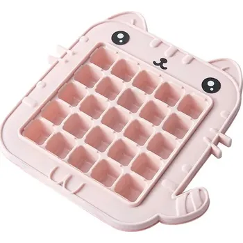 Tvořítko na led Forma na ledové kostky | tvořítko na led, na 25 kostek - Kočičí růžová