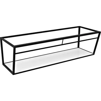 Koupelnový nábytek ARUBA konzole s policí 238,4x40x49 cm, černá mat ARK240