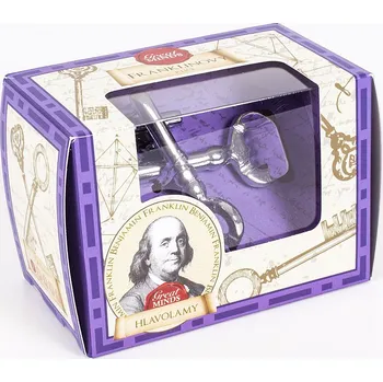 Hlavolam Kovový hlavolam Great Minds - Franklin