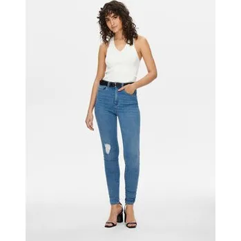 JDY Top Sabrina 15258897 Bílá Slim Fit XS