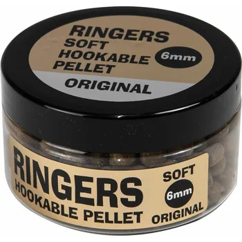 RINGERBAITS LTD Ringers - Měkčené pelety Soft Hook pellets Velikost: 6 mm, Příchuť: F1 sweet, Hmotnost: 65 g + Kód na slevu 10%: SLEVA10