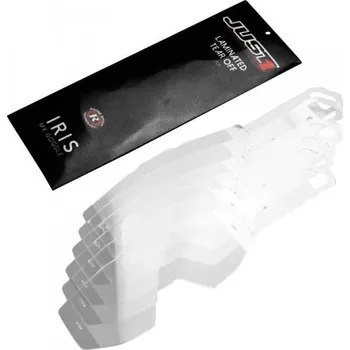 Motocyklové brýle Trhačky JUST1 IRIS a VITRO LAMINATED 2x7ks UNI