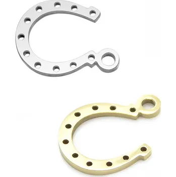 Materiál na výrobu šperku Přívěsek podkova 12,5mm - 1Ks - Nerez RL