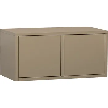 WOOOD Světle hnědá dřevěná lavice Tina 80 x 44 cm