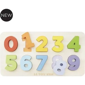 Le Toy Van Petilou Vkládací puzzle s čísly