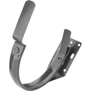 okap KJG Žlabový hák pro čelní montáž 330 pozink RAL 7016 antracit