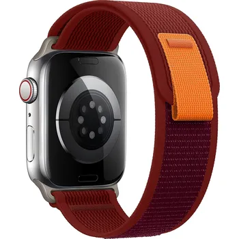 Řemínek na hodinky AW Trail loop - řemínek na Apple Watch - Vínově červená Barva: Vínově červená, Šířka uchycení řemínku: 38/40/41/42mm IR-TRLO13