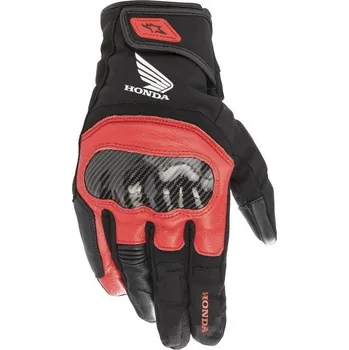 Moto rukavice Rukavice SMX Z DRYSTAR HONDA kolekce, ALPINESTARS (černá/červená) 2026 XL