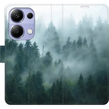 Pouzdro na mobilní telefon Flipové pouzdro iSaprio - Dark Forest - Xiaomi Redmi Note 13 Pro