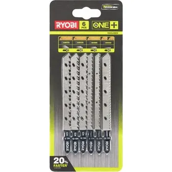Sada plátků do přímočaré pily Ryobi RAK6JSBW, 6ks