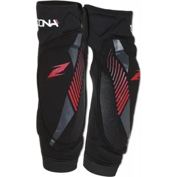 Motocyklový chránič kolene a holeně Chrániče loktů ZANDONA SOFT ACTIVE černé 3117 L/XL