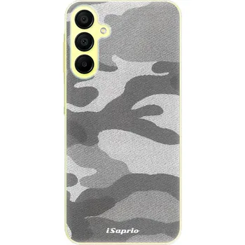 Pouzdro na mobilní telefon Odolné silikonové pouzdro iSaprio - Gray Camuflage 02 - Samsung Galaxy A15 / A15 5G