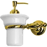 PERLA dávkovač mýdla, keramika, zlato PE1085