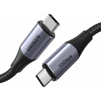 Datový kabel UGREEN USB-C to USB-C Cable 140W Gen2 Black 1m