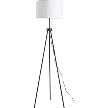 Stojací lampa HOMCOM Stojací lampa trojnožka, černá-bílá, 152 cm B31-187V90
