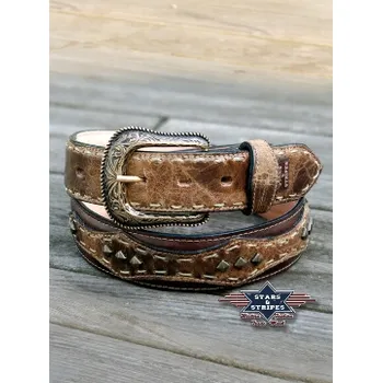 Opasek Kožený opasek WG-204 42 inch (106 cm)