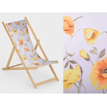 Lehátkovina šíře 44 cm s digitálním potiskem květin LH34