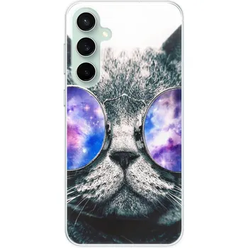 Pouzdro na mobilní telefon Odolné silikonové pouzdro iSaprio - Galaxy Cat - Samsung Galaxy S23 FE