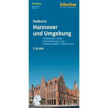 Radkarte Hannover und Umgebung (RK-NDS13) - Esterbauer Verlag