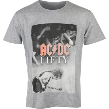 Oblečení a móda Tričko metal pánské AC-DC - Angus Stage - ROCK OFF - ACDCTS118MG - S