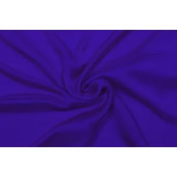 Hedvábný šifon, královsky modrý, sartor.cz