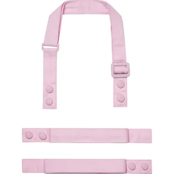 Pracovní zástěra Premier Workwear Gastro zástěra - popruhy PR191 Pink (ca. Pantone 707C) 2,5 x 90 cm