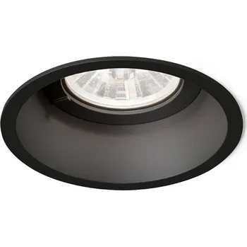 Svítidlo Wever & Ducré Vestavná bodovka se skrytým světelným zdrojem Deep LED Barva: Černá, Teplota chromatičnosti: 3000 Kelvinů, Úhel vyzařování: 56° 184271B5 Vestavná bodovka se skrytým světelným zdrojem Deep LED