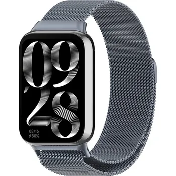Ostatní příslušenství k chytrým hodinkám eses Milánský tah pro Xiaomi Redmi Watch 4, 5, 6 a Smart Band 8 Pro a 9 Pro - Šedý