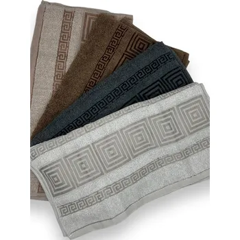 Ručník Langhuayu Froté ručníky MARCELA 45x100 cm E03 Barva: Černá