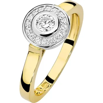 Hodinky Prsten Bonore - Zlato 585 - Diamant 0-15 Ct 88243