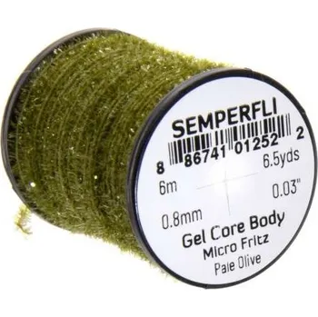 Semperfli Šenylka Gel Core Body Micro Fritz Pale Olive 0,8mm