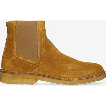 Dámská zimní obuv Semišové kotníkové boty A.P.C. Boots Theodore PXBSK-H54252 CARAMEL, 40, hnědá, 88X