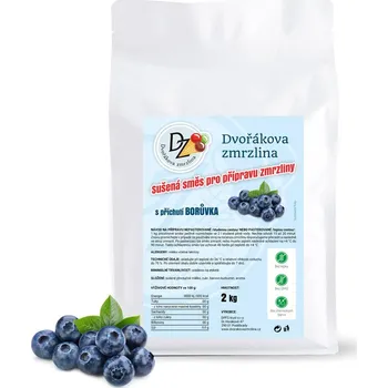 Návnadová surovina Valknut Směs na zmrzlinu DZ 2 kg borůvka