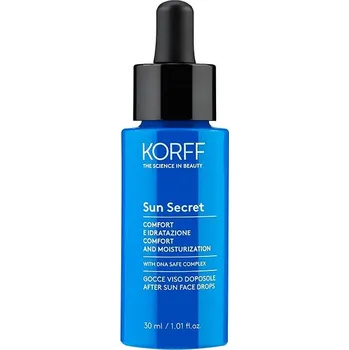 Přípravek na opalování KORFF Sun Secret After Pleťové kapky 30 ml