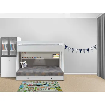 Samolepící dekorace Nabytekmorava Samolepka na zeď PRAPORKY Barva: tmavě modrá