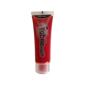Výtvarná barva Barvy na textil 30ml - červená