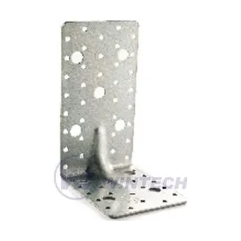 Tesařské kování Úhelník s prolisem KP 6, 172x105x90x2,5mm, ZB, 1 ks TKAEC17110B