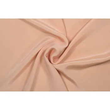 Hedvábný krep marokén, meruňkový, sartor.cz