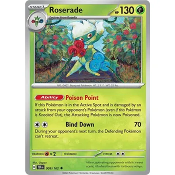 Karetní hra Rosegrade 009/162 - Temporal Forces Typ karty: Reverse Holo