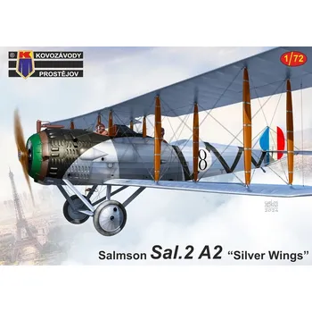 Plastikový model 1/72 Salmson Sal.2A2 'Silver Wings' (3x camo)