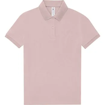 Dámské tričko B&C Dámské polo triko PW463 Blush Pink L